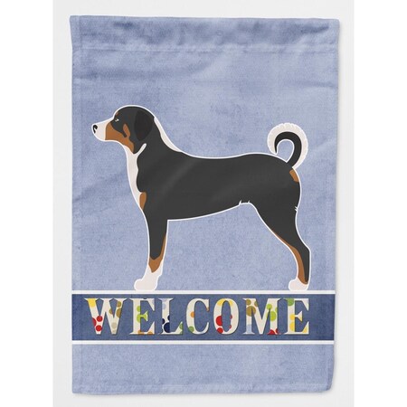 Carolines Treasures Appenzeller Sennenhund Welcome Flag Canvas House Size BB8288CHF